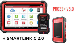 Launch X431 PRO3S Plus V5.0 + Smartlink C 12V / 24V (személyautó+teherautó, 2025) (11062)