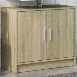 vidaXL sonoma tölgy színű szerelt fa mosdószekrény 63 x 29 x 55 cm (848096) - balena