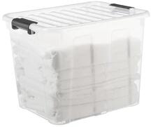 NHG IRIS Home Box 40 literes tárolódoboz zárható tetővel 22420800 (22420800) - bestbyte