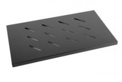 Lanberg 19' 1U 465x300 mm rack polc fekete (AK-1002-B) (AK-1002-B)