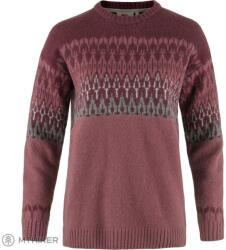 Fjällräven Övik Path Knit női pulóver, Mesa Purple/Dark Garnet (S)