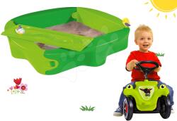 BIG Set nisipar Sandy BIG cu capac de protecţie și babytaxiu Bobby Classic Racer cu claxon de la 12 luni (BIG56733-3)