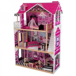 KidKraft Casuta pentru papusi Amelia (KK65093) Casuta papusi