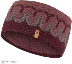 Fjällräven Övik Path Knit fejpánt, Dark Garnet/Mesa Purple