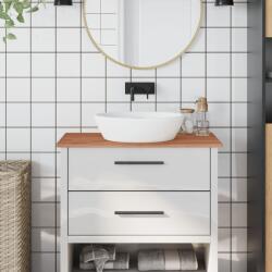 vidaXL Плот за баня 80x40x1, 5 см масивно дърво бук (355997)