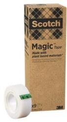 3M Ragasztószalag, 19 mm x 33 m, környezetbarát, 3M "Scotch Magic", áttetsző 7100369502 (7100369502)