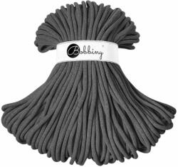 Bobbiny Jumbo 9 mm 100 m Charcoal Șnur (<![CDATA[BS-E011]]>)