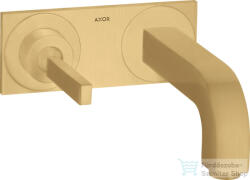 Hansgrohe AXOR Citterio falsík alatti mosdó csaptelep 22 cm-es kifolyóval, szálcsiszolt arany hatású 39115250 (39115250)