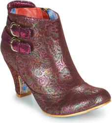 Irregular Choice Botine Femei THINK ABOUT IT Irregular Choice Bordo 36