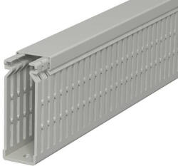 Obo Bettermann 6178225 LK4 N 80025 vezetékrendező csatorna 80x25x2000 kőszürke (6178225)