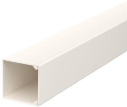 Obo Bettermann 6026427 WDK25025CW fali és mennyezeti csatorna fenékperforálással 25x25x2000 krémfehér (6026427)