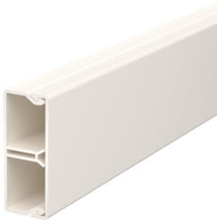 Obo Bettermann 6168728 WDK-N20050CW fali és mennyezeti csatorna szegezhető füllel/fenékperf. 20x50x2000 krémfehér (6168728)
