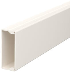 Obo Bettermann 6168701 WDK20050CW fali és mennyezeti csatorna fenékperforálással 20x50x2000 krémfehér (6168701)