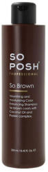 SO POSH So Brown Shampoo 250ml - színerősítő sampon (SP-BROWN-250)
