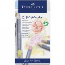 Faber-Castell Creioane colorate aquarelle 12 cul pastel cut met (FC114622)