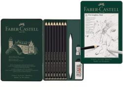 Faber-Castell Set 11 buc creion grafit mat pitt Faber-Castell (FC115220) - dacris