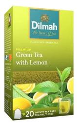 Dilmah Zöld tea DILMAH Lemon 20 filter/doboz - irodaszerwebaruhaz