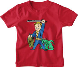  Fallout Vault Boy Ghoul Hunter - Gyerek Póló (gyepolo43)