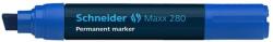 Schneider Alkoholos marker, 4-12 mm, vágott, SCHNEIDER "Maxx 280", kék (TSC280K) - papiruniverzum