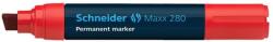 Schneider Alkoholos marker, 4-12 mm, vágott, SCHNEIDER "Maxx 280", piros (TSC280P) - papiruniverzum