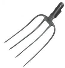 Evotools Furca Gri Carbon 200mm / 4 Dinti Furca