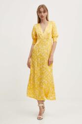 Never Fully Dressed ruha May sárga, maxi, egyenes, NFDDR1503 - sárga XS