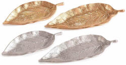 Decorer Set 4 tavi decorative polirasina aurie argintie 27.5x9.5 cm, 22x8.5 cm (A55.37.57) Tava