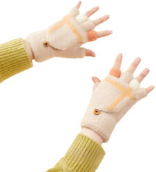 Hurtel Manusi fara Degete pt. Femei & Copii cu Protectie Detasabila (5907769307935)