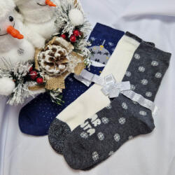 Aura Via Ajándék zokni 3 PÁR/CS RÉNSZARVAS-HÓPIHE 35-38 36409