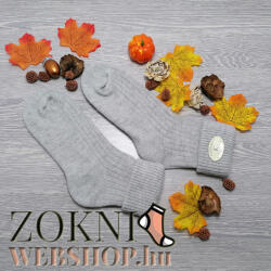 Kardesler Gyapjú NŐI zokni Világos szürke 15341