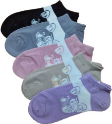 Aura Via Női titokzokni francia buldog mintás 5 pár/cs 38-41 44649