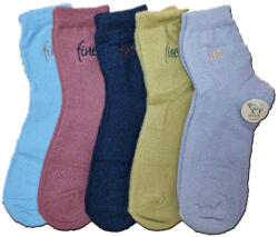 Aura Via VASTAG női pihe puha zokni 5 pár/cs 35-38 48355