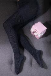 Aura Via Női mintás gyapjú harisnyanadrág M/L, szürke 7329