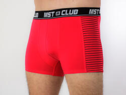 MST Boxer oldal csíkos mintával Piros, M 40233