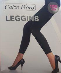 CALZE DORO Lábfej nélküli 100 DEN harisnyanadrág/LEGGINGS több színben fumo, 1/2 35809
