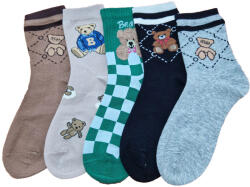 Aura Via Női zokni maci mintás! 5 pár/cs 38-41 47521