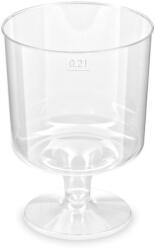 Globál Pack Műanyag Boros Pohár 200ML (keményfalú)