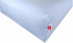 Ourbaby® Vízálló pamut lepedő - világoskék 180 x 80 cm