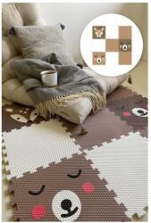 VYLEN Hab játszószőnyeg 9 db - Sárga és réz