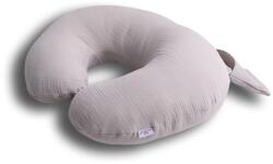 BabyMatex Muszlin szoptatós párna Heavens - szürke