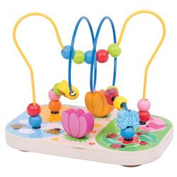 Bigjigs Toys Bigjigs Baby Fa motoros réti labirintus