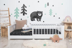 Ourbaby Ourbaby Minni alacsony Montessori gyerekágy - fehér
