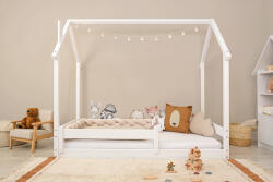 Ourbaby Gyerek Montessori ágy Chimney fehér