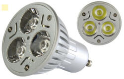 EMOS GU10 3db LED 4W izzó meleg fehér