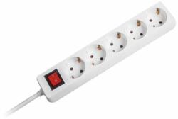 Platinet Omega 5 Plug 5 m Switch (OL5G5W)