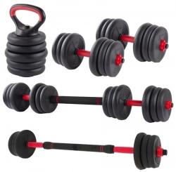 FitTronic Set greutati fitness 6in1 FitTronic 20 kg (KF20)