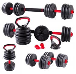 FitTronic Set greutati fitness 6in1 FitTronic 40 kg (KF40)