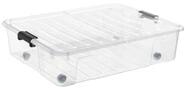 NHG IRIS Home Box Bedroller 49 literes tárolódoboz zárható tetővel, ágy alá, kerekekkel 22430800 (22430800) - bestbyte