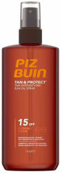 PIZ BUIN Ulei Spray pentru Accelerarea Bronzarii Piz Buin Tan & Protect SPF 15, 150 ml (SAPIZB0003) - vivantis