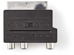 Nedis CVGP31902BK KAPCSOLHATÓ SCART ADAPTER (CVGP31902BK)